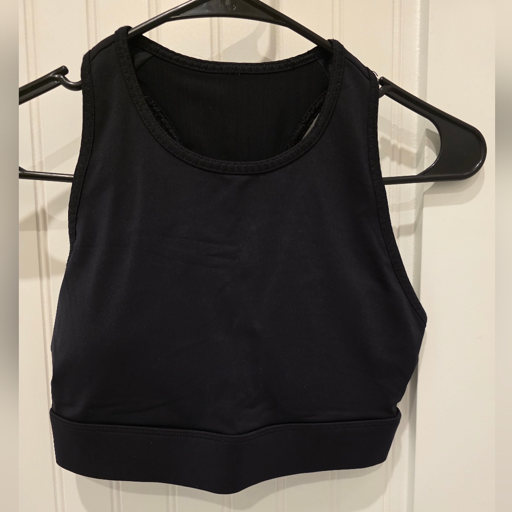 Fabletics Black Sports Bra
